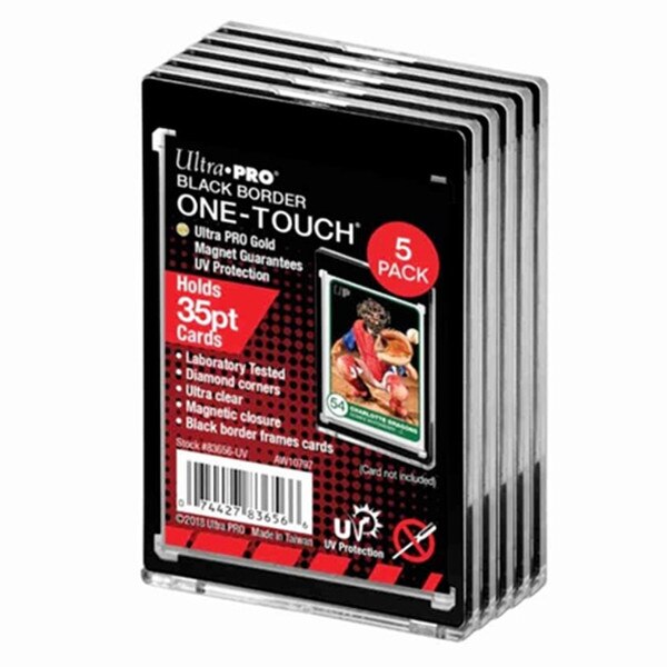 Ultra-Pro 35 pt. Black Border Card